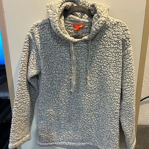 Joe Fresh Fuzzy Sherpa Hoodie size Small